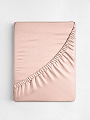 "Ночь нежна" Простыня на резинке 200х200см, цв.дымчатая роза