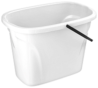 "Good" Ведро 8л, 22х32х22,5см, цв.белый