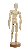 Фигурка "Деревянный человек" 20см