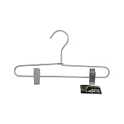 "Aluminium" Вешалка с зажимами 35х11см