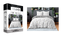 Комплект постельного белья Браво "Собаки" 2сп, 70х70см, поплин