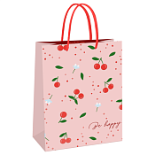 Пакет бумажный "Cherry" 11х14х6,5см