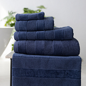 "Urban" Полотенце махровое 50х90см, цв.сапфировый, пл.600