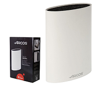 "Arcos" Подставка для ножей 22х16х6,5см цв.белый