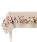 "Принцесса" Скатерть 140х240см, цв.бежевый