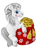 Магнит "Пони с мешочком" 7см