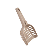 Совок для кошачьего туалета 23см, цв.какао