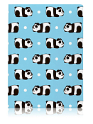 Обложка для паспорта "Panda" 10х13,5см
