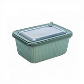 "Soft Chef" Line" Контейнер пластик прям. 14,5х10х20см, 1750мл, цв.зеленый