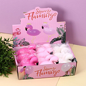 Игрушка-сквиш "Squeeze flamingo" 6х10х9,5см