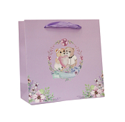 Пакет бумажный "Сильная любовь" 25х25х11см