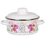 "Мозаика" Кастрюля эмалированная 1,5л