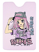 Обложка для пропуска "Девочка из аниме"