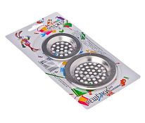 Набор ситечек для раковины 2шт. 6см 8см