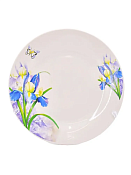 "Ирисы" Тарелка обеденная 23см