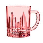 Кружка "Венеция" 300мл, цв.розовый