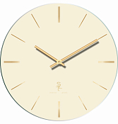 Часы настенные "Белое золото" 40см