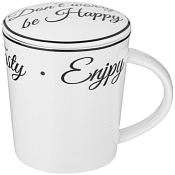 Кружка "Bon Appetit" 320мл с ситом