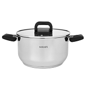 "SATOSHI" Манн" Кастрюля 3,5л, 20см, с индукционным дном