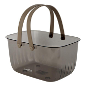 "LONGSTAR" Корзина универсальная с ручками 30x21x15см, цв.коричневый