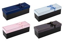 Коробка подарочная "Rhombus" 27х9,5х9см, 4цв.