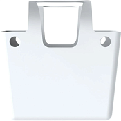 Сумка-корзина "Daikiri"M" 4,3л, 28х12,3х34,4см цв.жемчужный