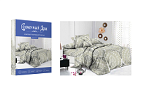 "Солнечный дом" Комплект постельного белья "Восточный шелк" евро, 50х70см, полисатин