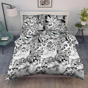 "Василиса" Комплект постельного белья "Пума" 1,5сп, 70х70см, бязь