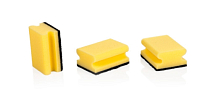 "CLEAN KIT" Набор губок для посуды 3шт, 9,5х7х4,5см