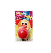 Карнавальный клоунский нос 8х13см