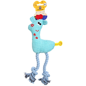 Игрушка для собак мягк. "Жирафик" 26см