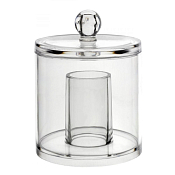 Органайзер для ватных дисков и палочек 13х13х9,5см