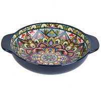 "Arabesque" Blue" Салатник с ручками 25х20,5х6см, 1200мл