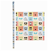 Упаковочная бумага "Настоящий джентльмен" 100х70см