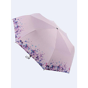 "Kobold" Зонт женский с защитой от солнца, 3 слож., механический, цв.розовый
