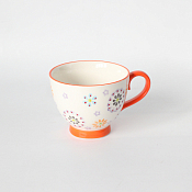 "Лето" Кружка 14,5x11,5x9см, 410мл, цв.оранжевый