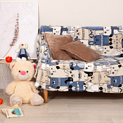 Плед "Festival. Неожиданная дружба" 150х200см, цв.бежевый