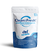 "Clean&Fresh" Пятновыводитель "Oxi" для белого белья 1000г.