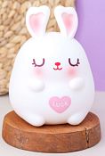 Копилка "Sleeping bunny" 12,5х17,5х13см, цв.белый