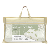 Подушка анатомическая "Bravo"Aloe Vera" 30х50х10см, с эффектом памяти, гипоаллергенная