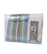 Плед "Триумф" 140х205см, цв.голубой-серый