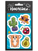 Наклейки "Кавайи" 9,4х17,4см