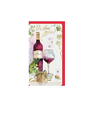 "Акварель" Конверт для денег "От всей души!"