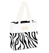 Пакет бумажный "Animal print" 20х20х10см