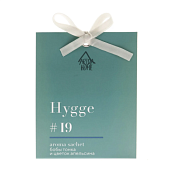 "Hygge #19" Аромасаше "Бобы тонка и цветок апельсина" 8х10х1,5см
