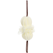 Мочалка для тела "Premium-Panadera" 19х12см, цв.белый